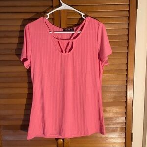 Yoins Pink ladies top Sz Large. NWT​